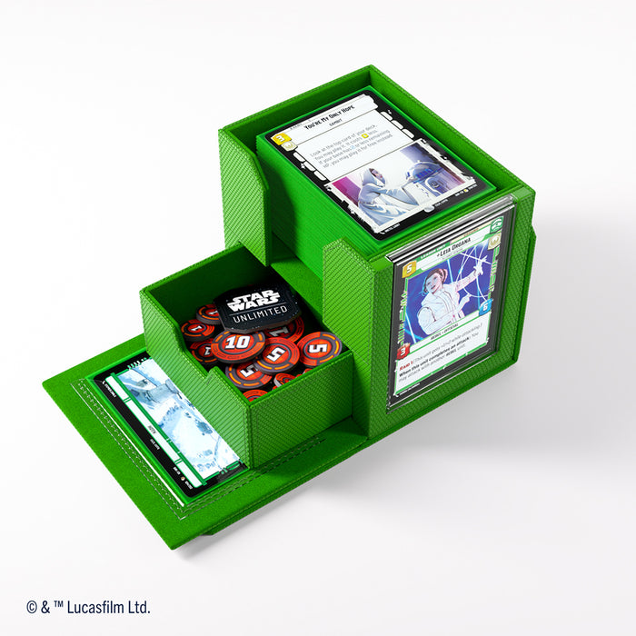 Deck Box - Star Wars Unlimited (60ct) Deck Pod Green