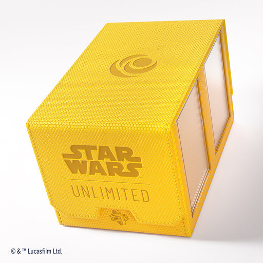 Deck Box - Star Wars Unlimited (120ct) Double Deck Pod Yellow