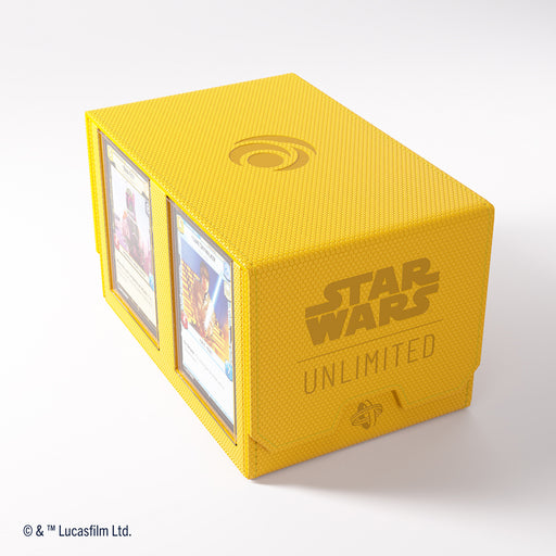 Deck Box - Star Wars Unlimited (120ct) Double Deck Pod Yellow