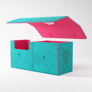 Deck Box - The Academic XL (133ct) Teal / Pink