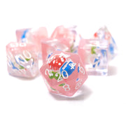 Dice 7-set (16mm) Magic Mushroom