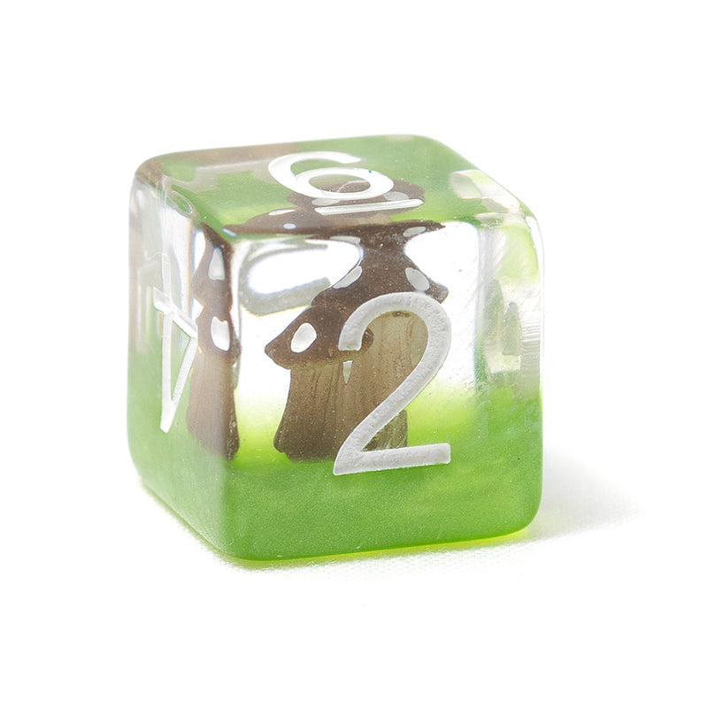 Dice 7-set (16mm) Mushroom Village