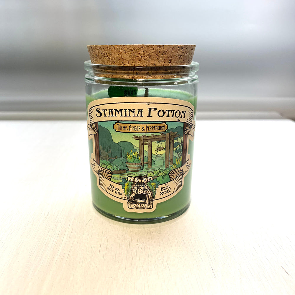 Cantrip Candles (10oz) Stamina Potion