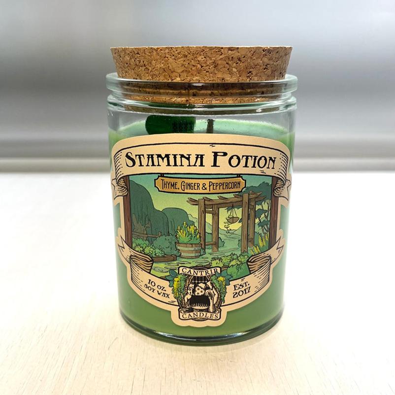 Cantrip Candles (10oz) Stamina Potion