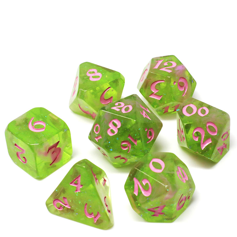 Dice 7-set Avalore (16mm) Spring Court