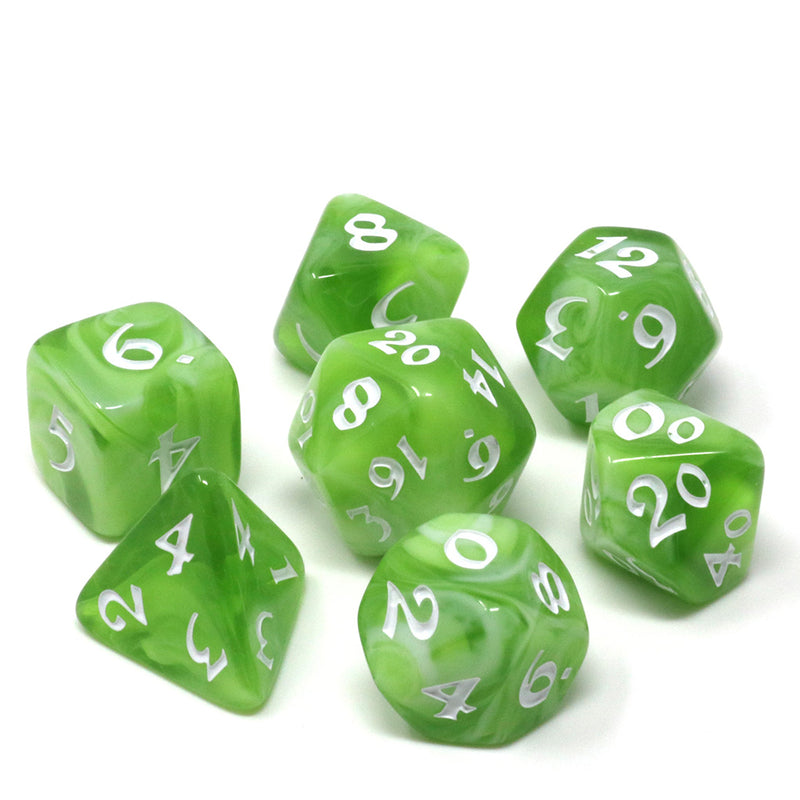 Dice 7-set Elessia (16mm) Verdant Vista