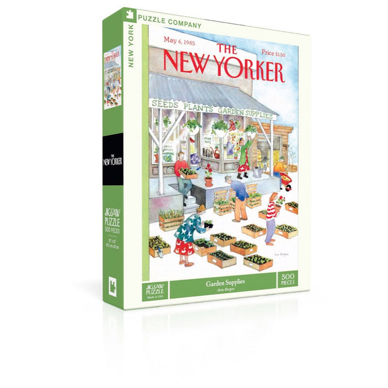 Puzzle (500pc) New Yorker : Garden Supplies