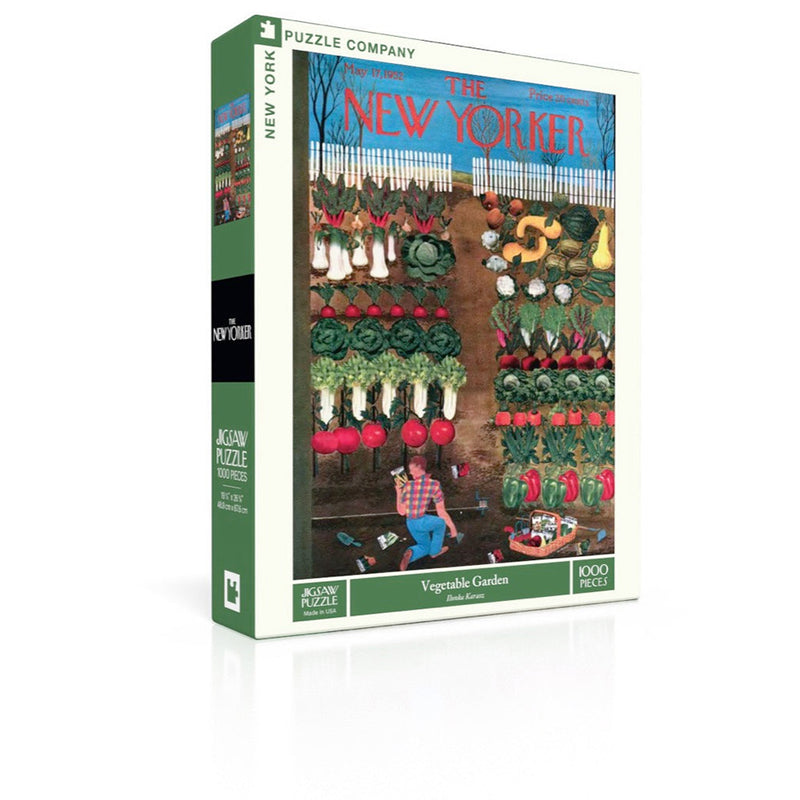 Puzzle (1000pc) New Yorker : Vegetable Garden
