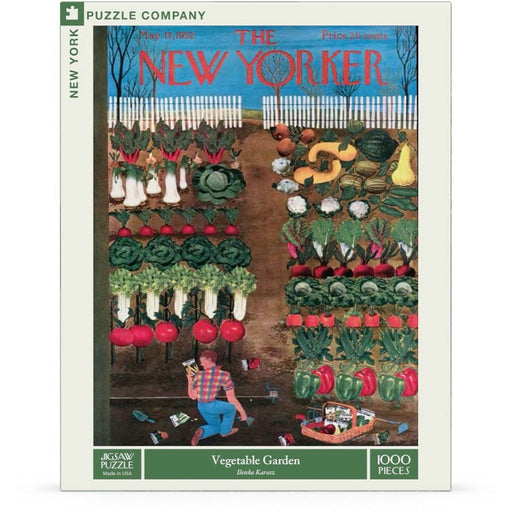 Puzzle (1000pc) New Yorker : Vegetable Garden