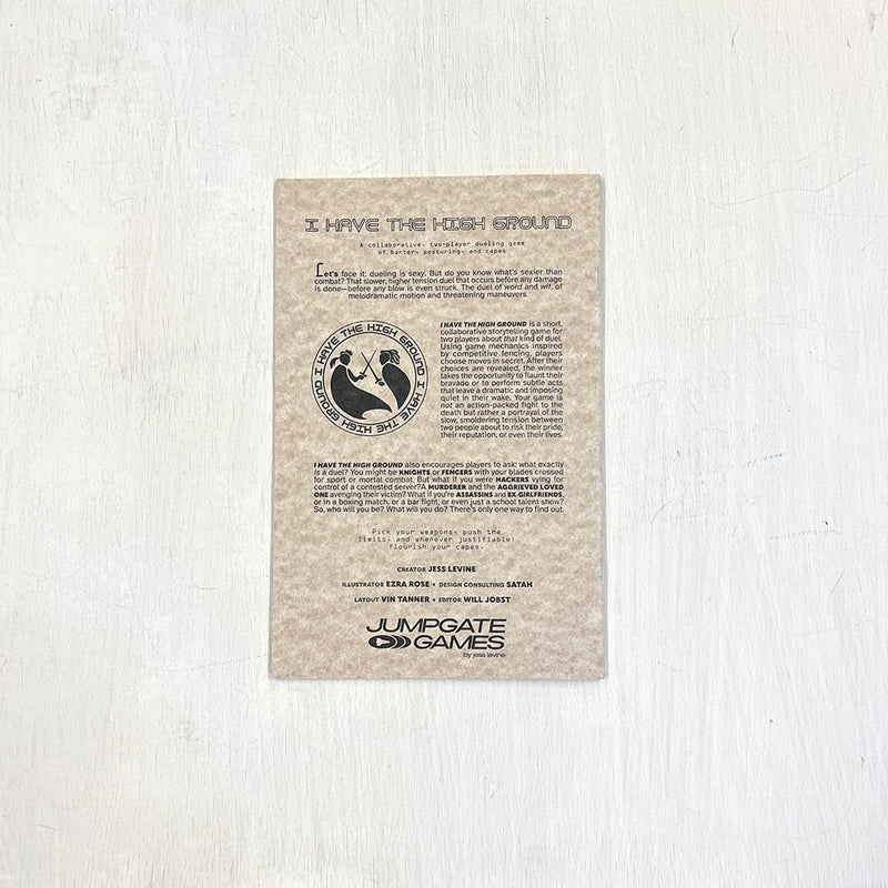 I Have the High Ground