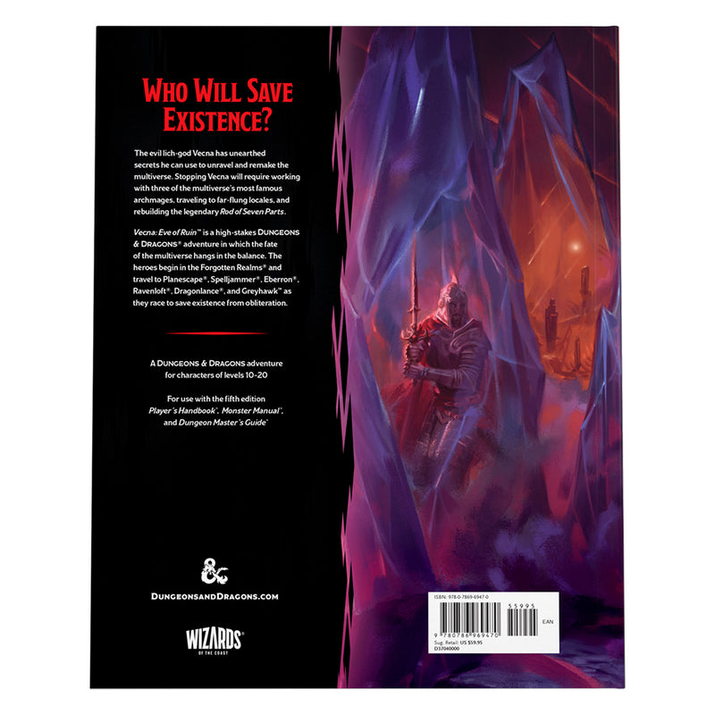 D&D (5e) Vecna Eve of Ruin