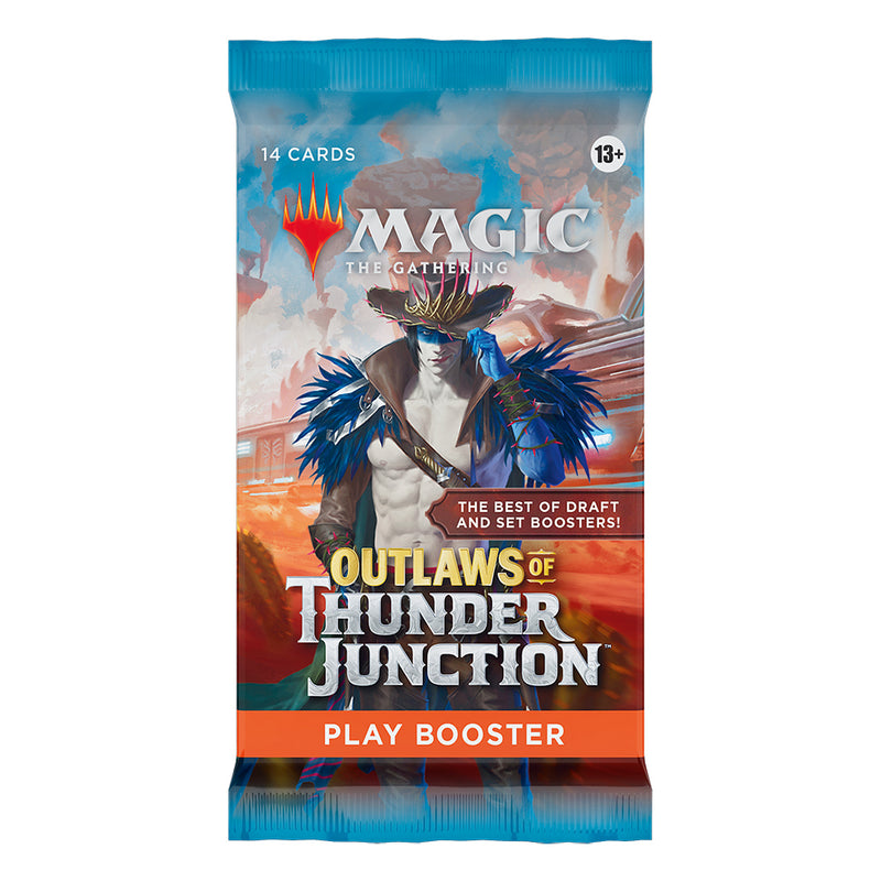 MTG Outlaws of Thunder Junction (OTJ) Booster Play Twenty Sided MTG Outlaws of Thunder Junction (OTJ) Booster Play Twenty Sided