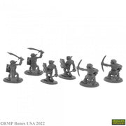 Mini - Reaper Bones USA 07045 Goblin. Skirmishers (6ct)