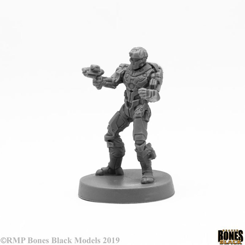 Mini - Reaper Bones Black 49017 Blood Nebula Mercenary