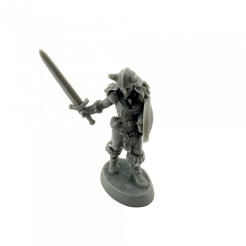 Mini - Reaper Bones Black 20331 Jana Frostwind (Barbarian)