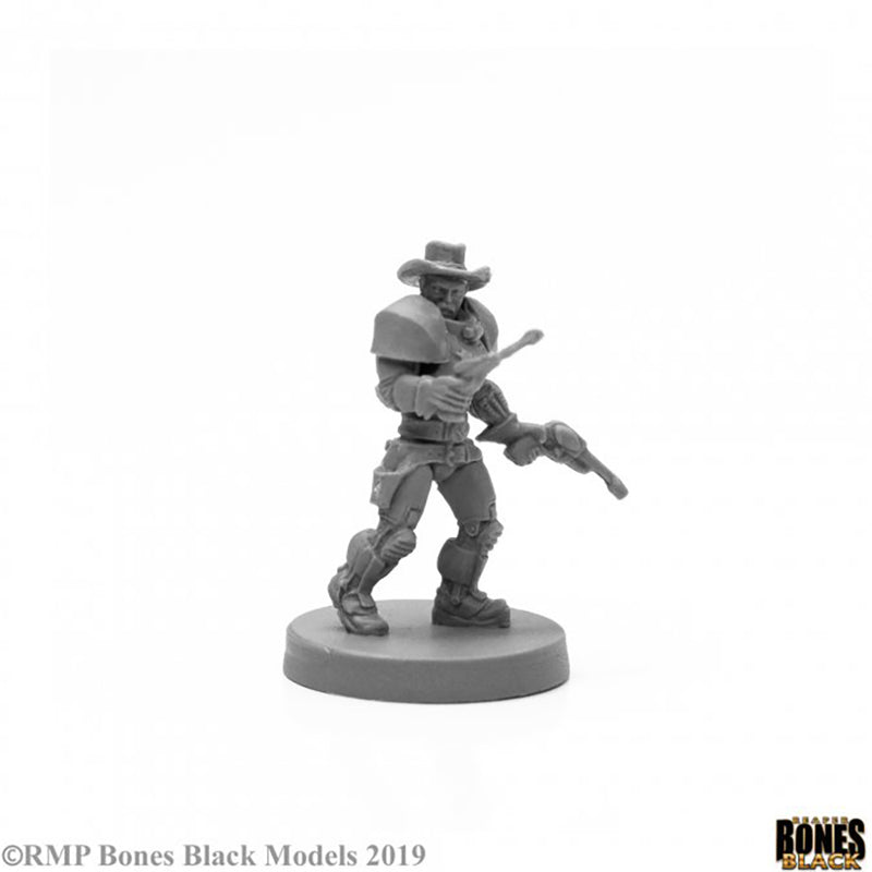 Mini - Reaper Bones Black 49032 John Bishop Space Cowboy