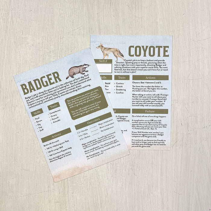 Badger + Coyote (2nd ed)