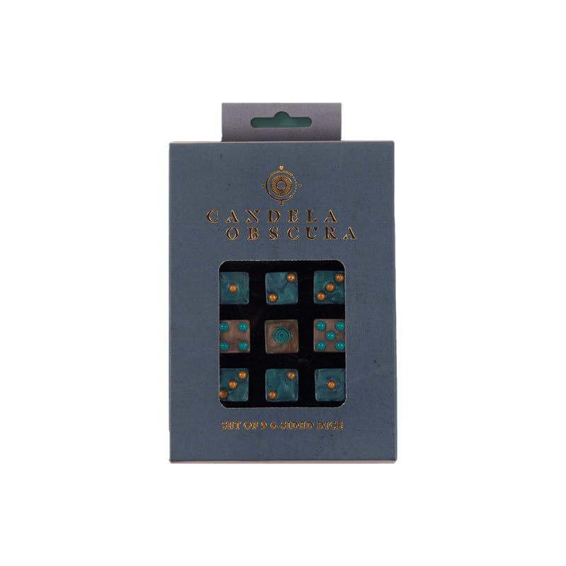 Dice Set 9d6 Candela Obscura