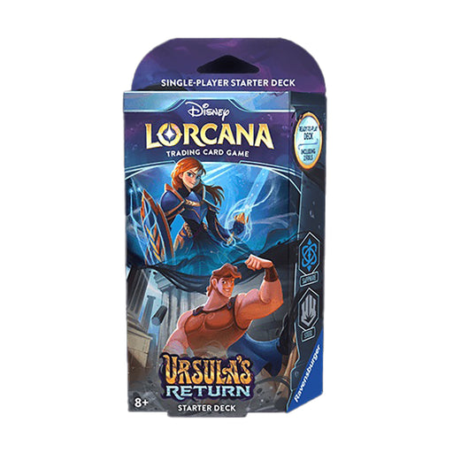 Disney Lorcana Starter Deck (60ct) Ursula's Return : Anna / Hercules