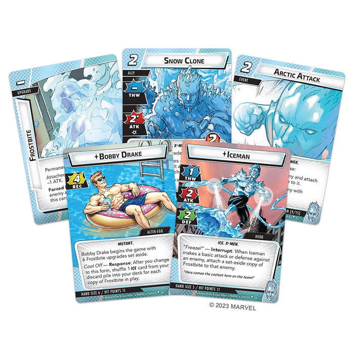 Marvel Champions LCG Hero Pack : Iceman