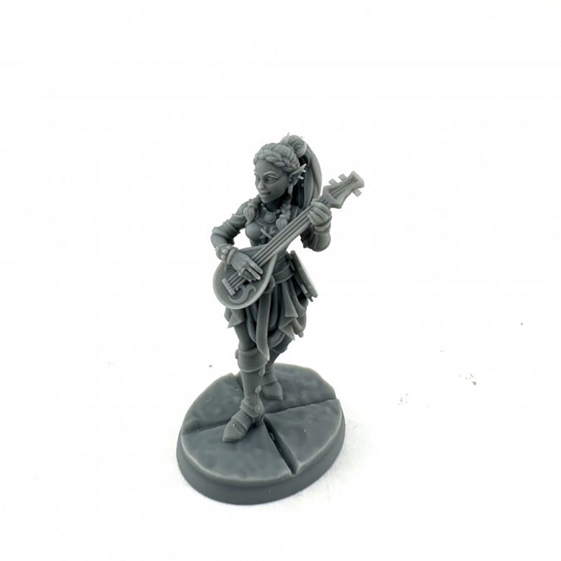 Mini - Reaper Bones USA 07124 Ryelle Female Elf Bard