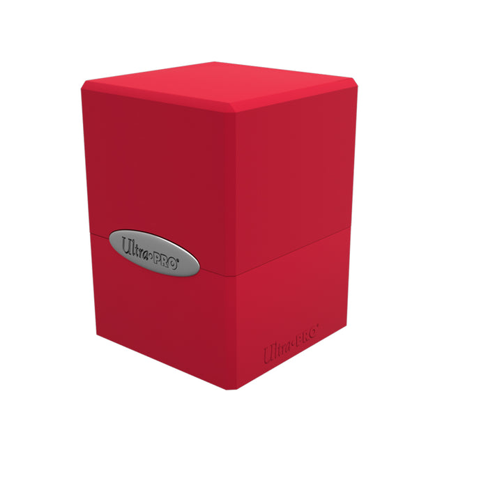 Deck Box - UP Satin (100ct) Cube : Apple Red