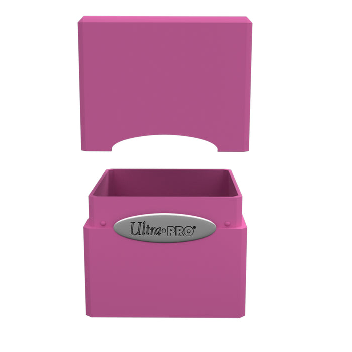 Deck Box - UP Satin (100ct) Cube : Hot Pink