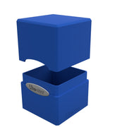 Deck Box - UP Satin (100ct) Cube : Pacific Blue