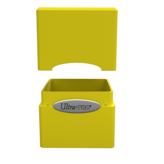 Deck Box - UP Satin (100ct) Cube : Lemon Yellow