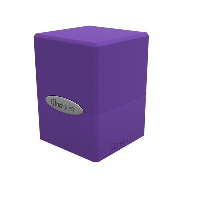 Deck Box - UP Satin (100ct) Cube : Royal Purple