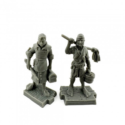 Mini - Reaper Bones Black 20728 Swabbie and Sawbones