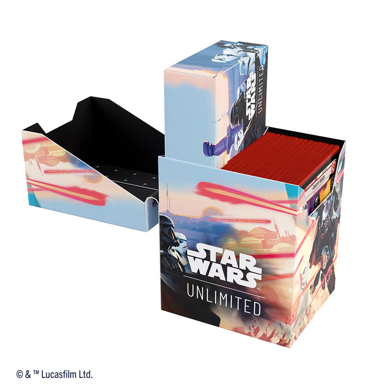 Deck Box Star Wars Unlimited Soft Crate (60ct) Mandolorian / Moff Gideon