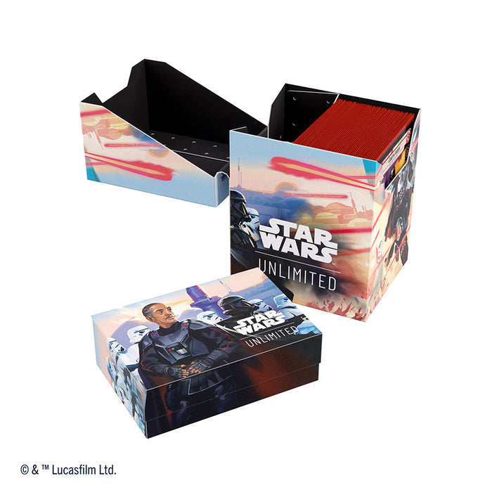 Deck Box Star Wars Unlimited Soft Crate (60ct) Mandolorian / Moff Gideon