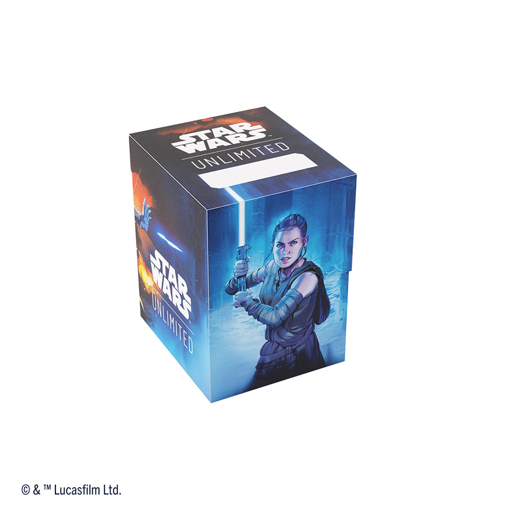 Deck Box Star Wars Unlimited Soft Crate (60ct) Rey / Kylo Ren