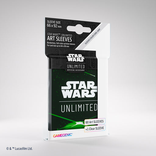 Sleeves Star Wars Unlimited (60ct) Green Back