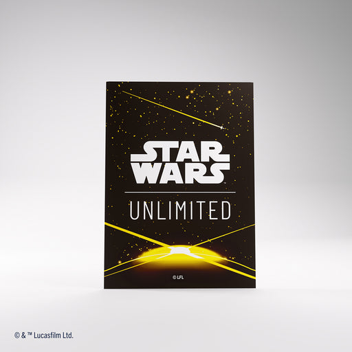 Sleeves Star Wars Unlimited (60ct) Yellow Back