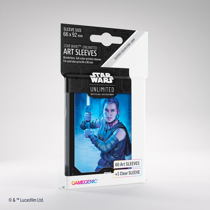 Sleeves Star Wars Unlimited (60ct) Rey