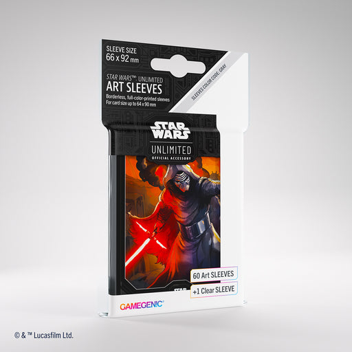 Sleeves Star Wars Unlimited (60ct) Kylo Ren