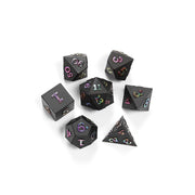 Dice 7-set Metal (16mm) Xhorhas
