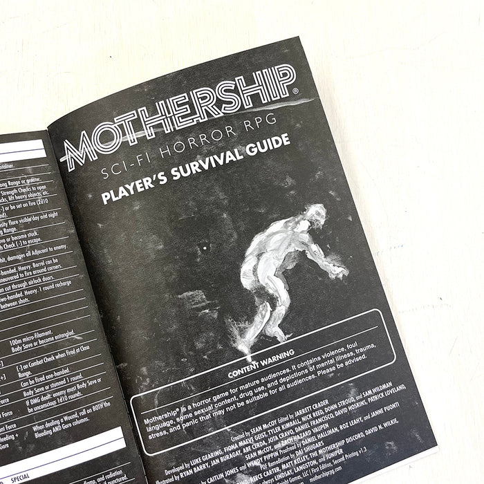 Mothership : Players Survival Guide