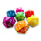 Dice Individual d20 Poly Giant Foam (1ct) Assorted