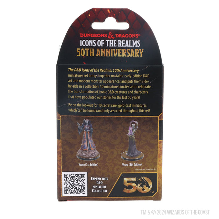 Mini - D&D Icons of the Realms Booster : 50th Anniversary