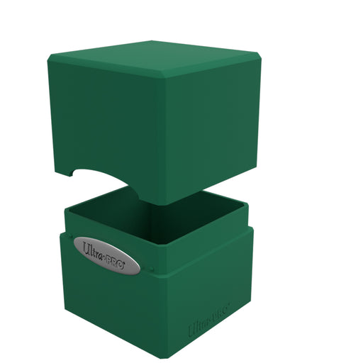 Deck Box - UP Satin (100ct) Cube : Forest Green