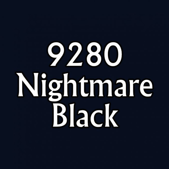 Paint (0.5oz) Reaper 09280 Nightmare Black