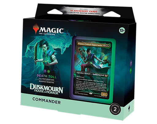 MTG Commander Duskmourn House of Horror (BG) Death Toll Twenty Sided MTG Commander Duskmourn House of Horror (BG) Death Toll Twenty Sided
