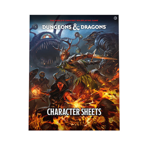 D&D 2024 Character Sheets (50ct)