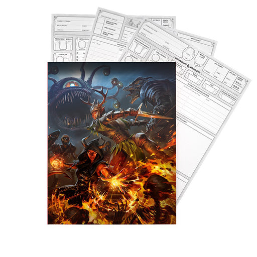 D&D 2024 Character Sheets (50ct)