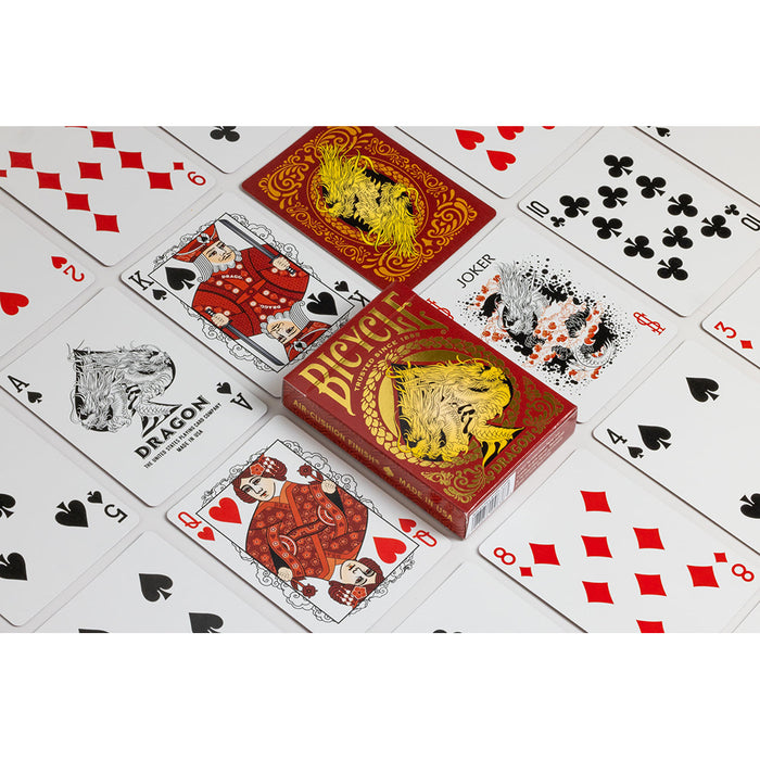 Playing Cards : Dragon Red