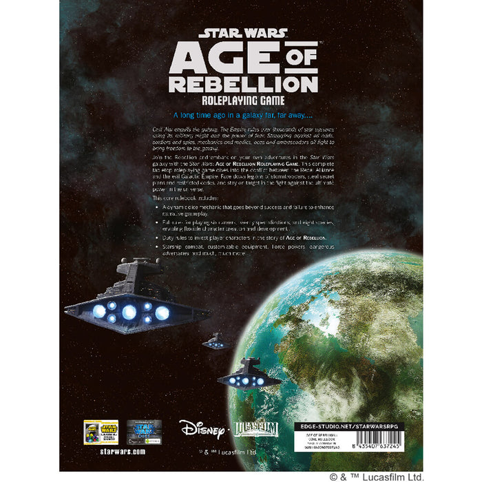 Star Wars Age of Rebellion Core Rulebook