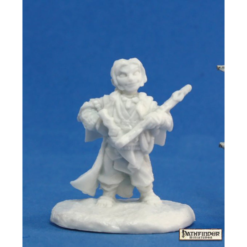 Mini - Reaper Bones 89012 Lem Iconic Bard (Halfling)